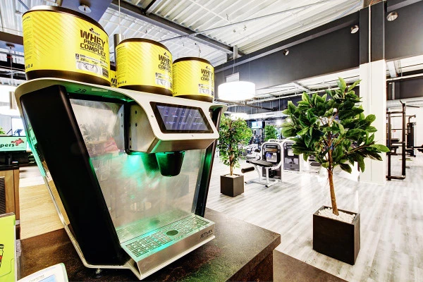 Trainingsziel Muskelaufbau Frische Shakes aus unserem Jetmix Proteinshake Automat