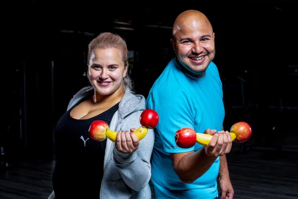 Trainingsziel Abnehmen Mann Frau Gesunde Ernährung